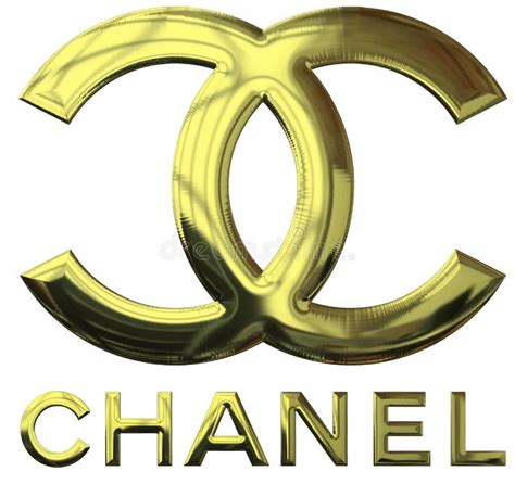 logo chanel dorado
